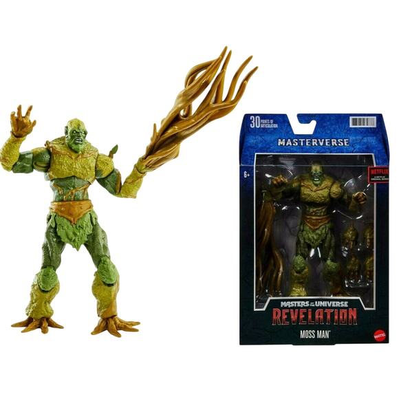 Masters of the Universe Masterverse Revelation Moss Man Classic Action Figure - Picture 10 of 10